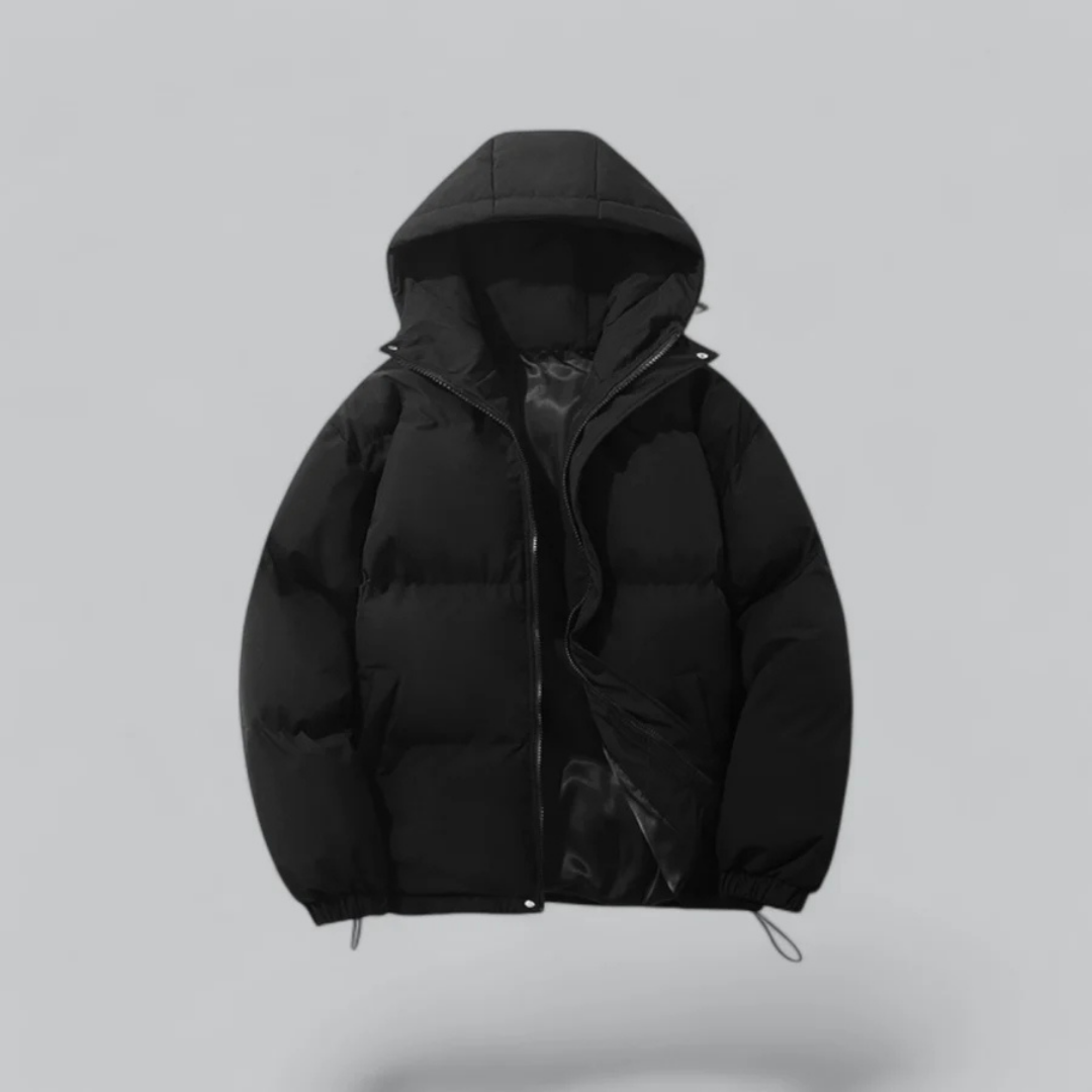 Unisex Winter Classic Down Zipper Jacket | Hooded 0