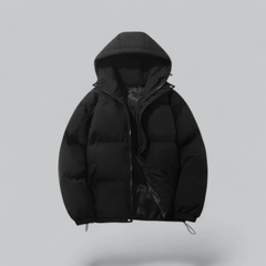 Unisex Winter Classic Down Zipper Jacket | Hooded 0
