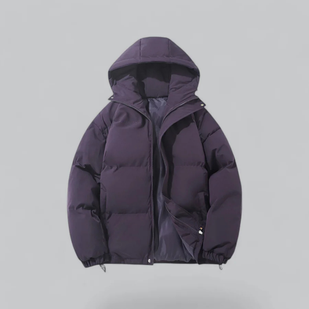 Unisex Winter Classic Down Zipper Jacket | Hooded 6