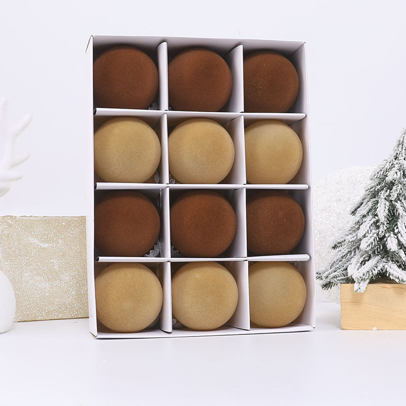 Velvet Charms | Elegant Tree Decoration for New Year Setup 0