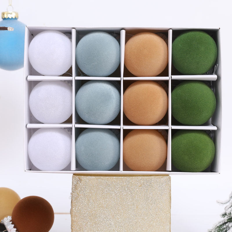 Velvet Charms | Elegant Tree Decoration for New Year Setup 1