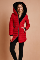 Veronica | Winter Jacket with Hood and Zipper 0