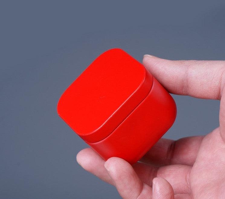 VibrantMetal | Compact Storage Box for Tea Bags and Small Items 1