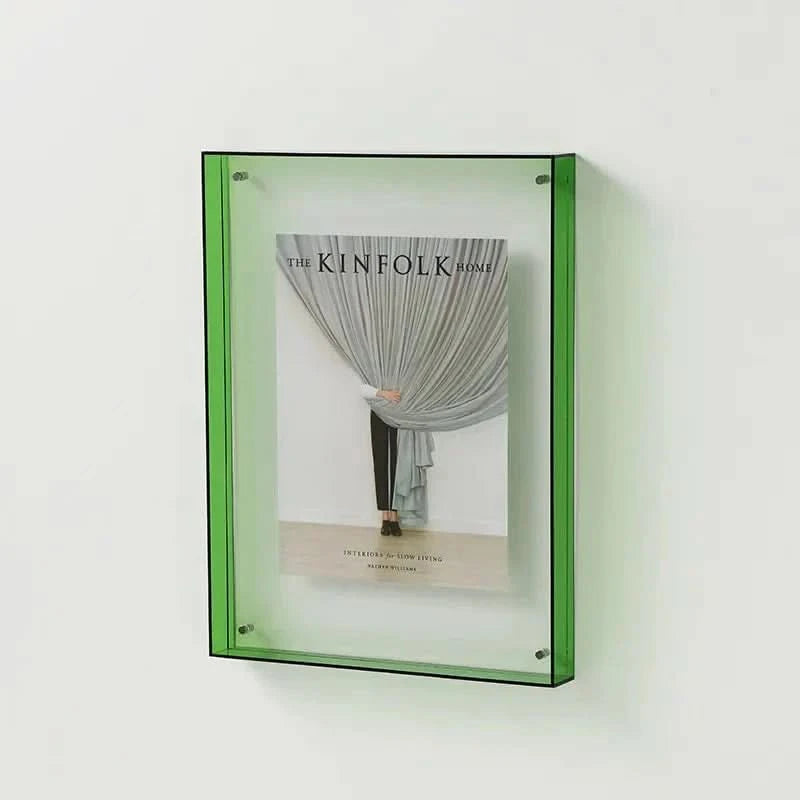 Vibrant Acrylic Photo Frame With Colored Edges 4