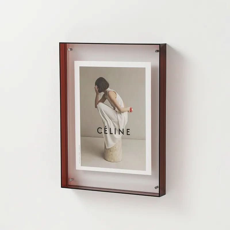Vibrant Acrylic Photo Frame With Colored Edges 8