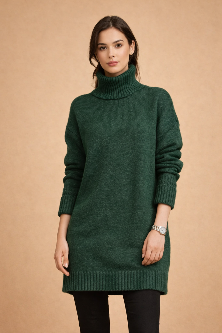 Victoria | Women's Casual Turtleneck Tunic 6
