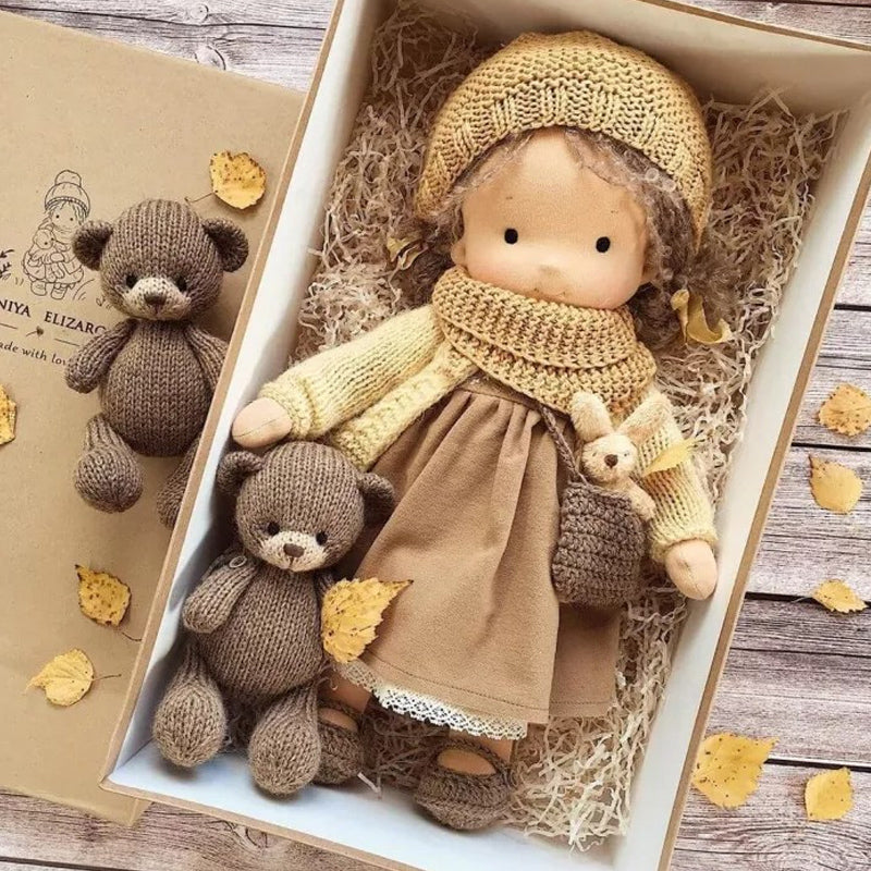Waldora | Premium Handmade Waldorf Doll for Creative Learning & Play 14