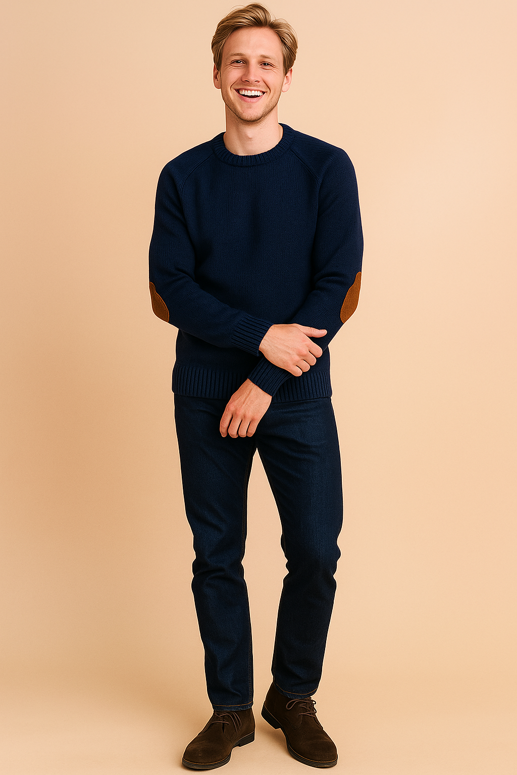 Warm Crew Neck Sweater for Men | Winter 1