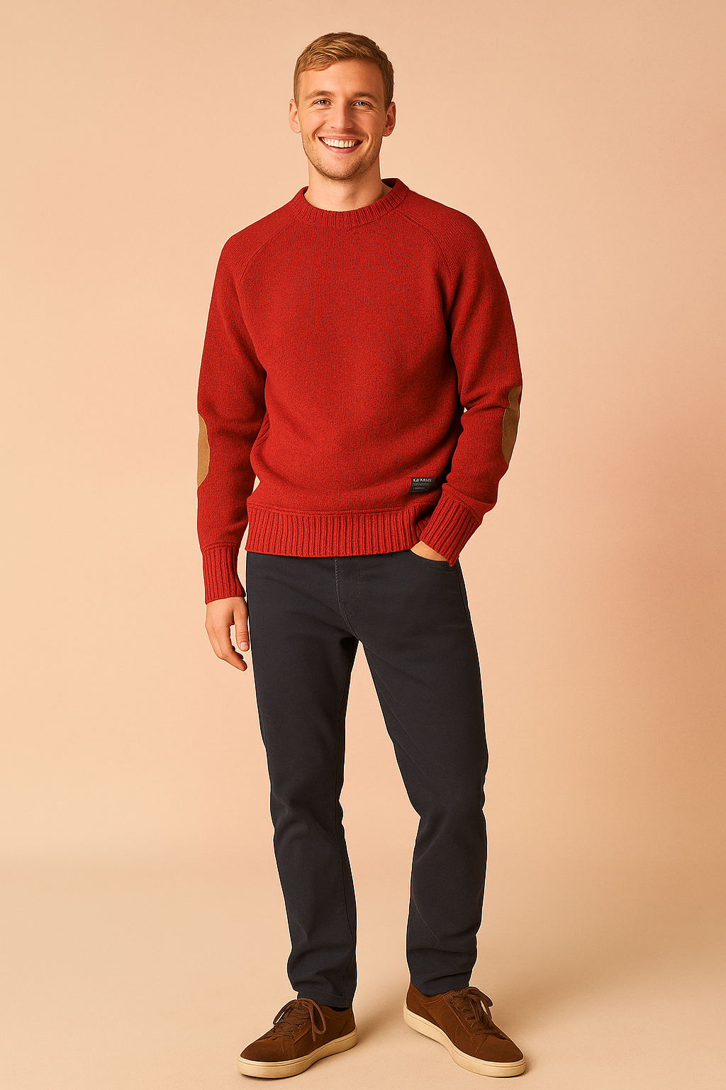 Warm Crew Neck Sweater for Men | Winter 2