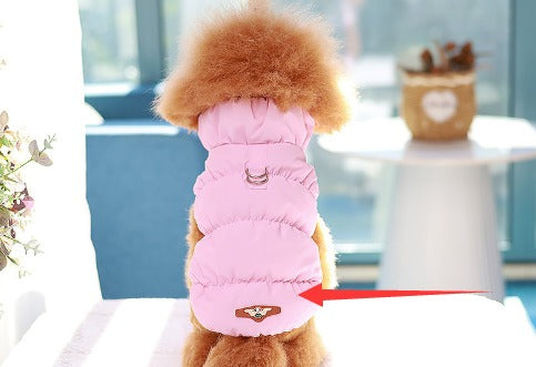 Warm winter jacket for dogs - small and medium-sized dogs 6