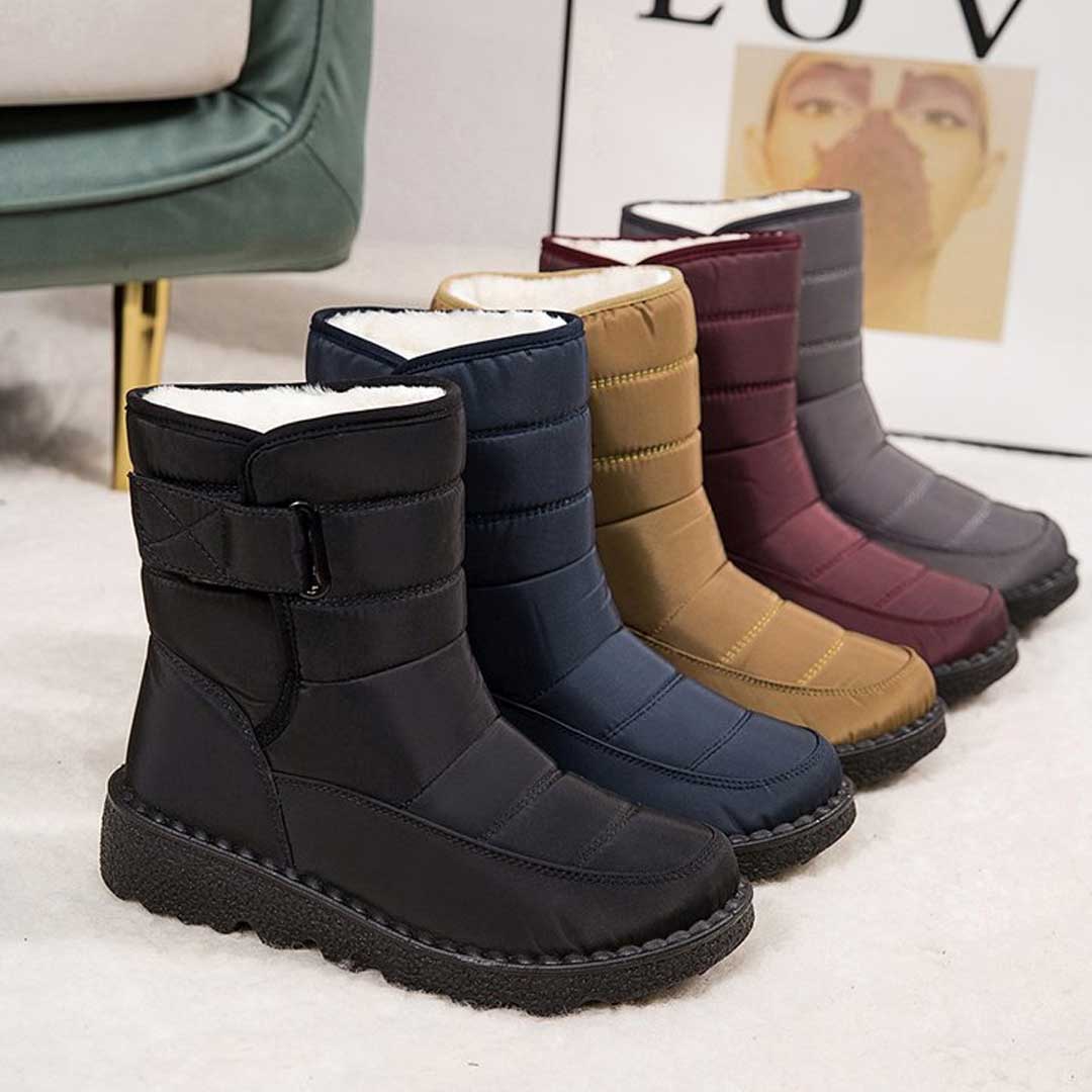 Wasserdichte, rutschfeste und warme Damen-Schneestiefel 1