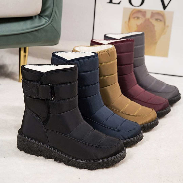 Wasserdichte, rutschfeste und warme Damen-Schneestiefel 1