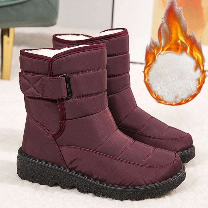 Wasserdichte, rutschfeste und warme Damen-Schneestiefel 2