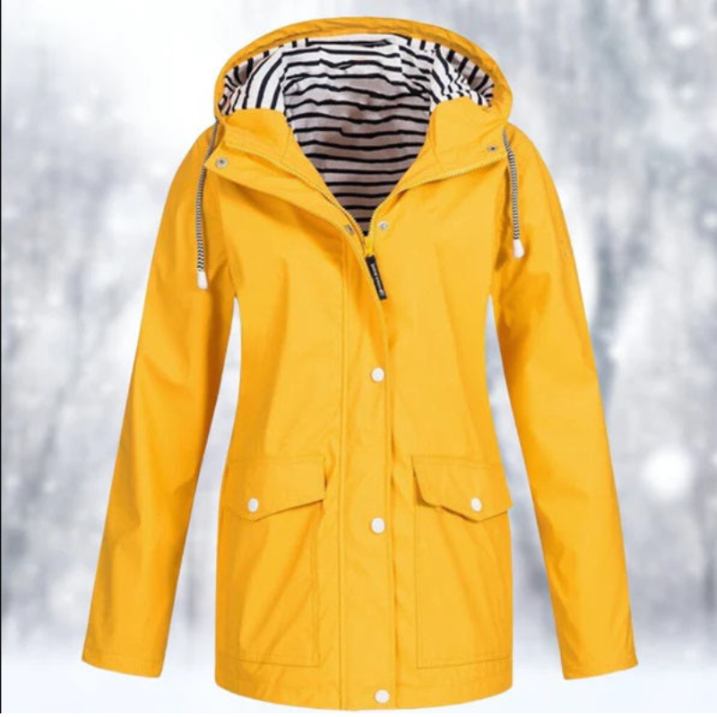 Waterproof Hooded Jacket for Women | Winter 0