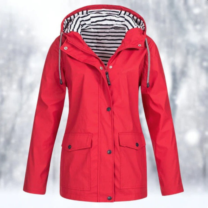 Waterproof Hooded Jacket for Women | Winter 3