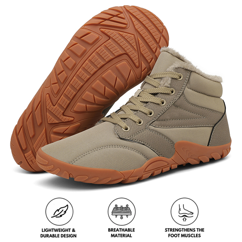 Waterproof Mid-Tube Snow Boots for Unisex – Comfortable & Supportive Design 0