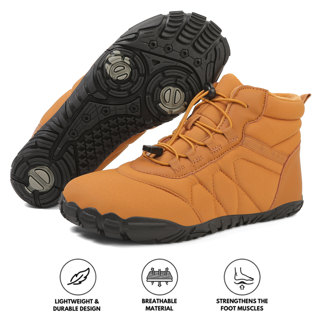 Waterproof Winter Boots for Unisex – Comfortable & Non-Slip Design 0
