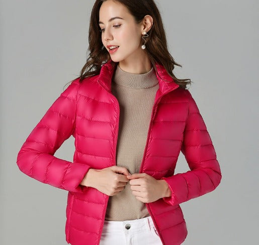 Veste matelassée à manches longues pour femmes | Chaude