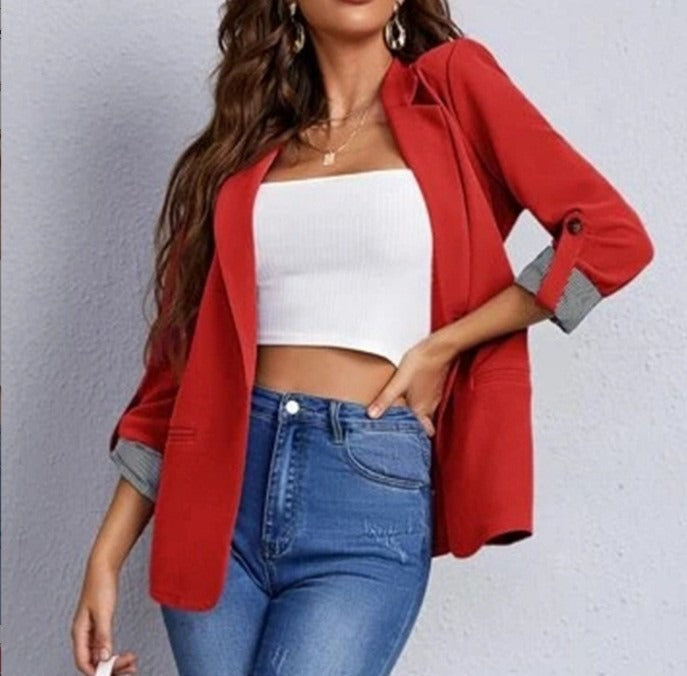 Veste élégante et légère pour femme, pour un usage quotidien et professionnel