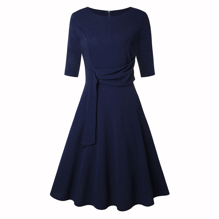 Violet | Blouse Midi Élégante avec Nœud