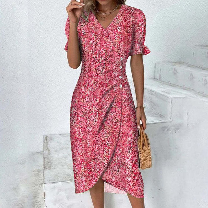 Nina | Floral Print Dress