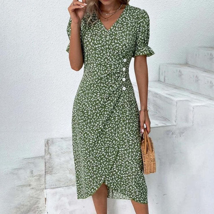 Nina | Floral Print Dress