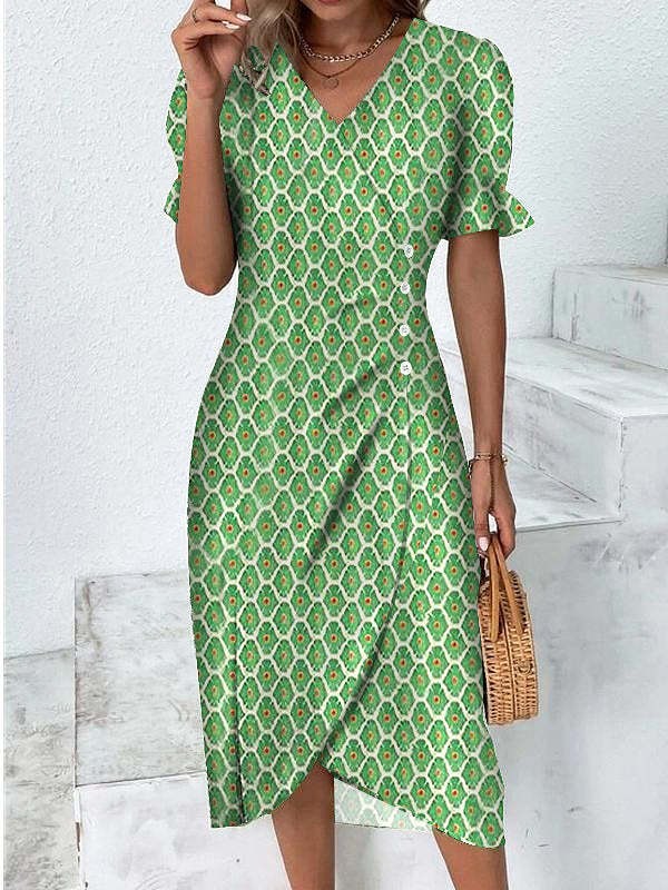 Nina | Floral Print Dress