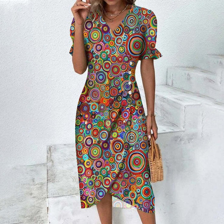 Nina | Floral Print Dress