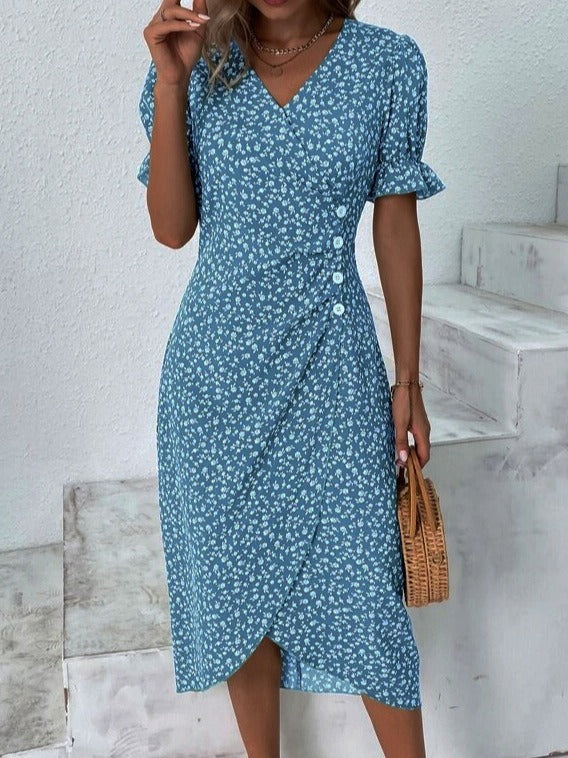 Nina | Floral Print Dress