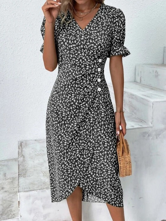 Nina | Floral Print Dress