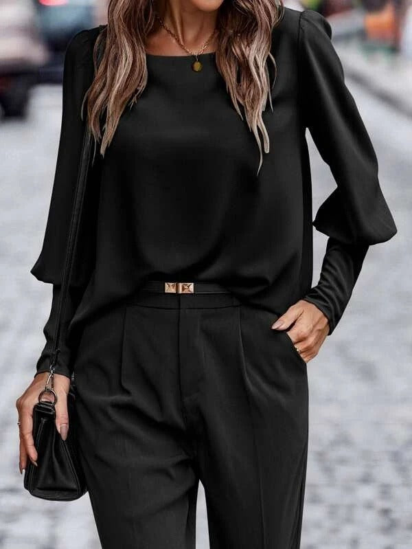 Adrianna | Blouse sophistiquée à manches longues