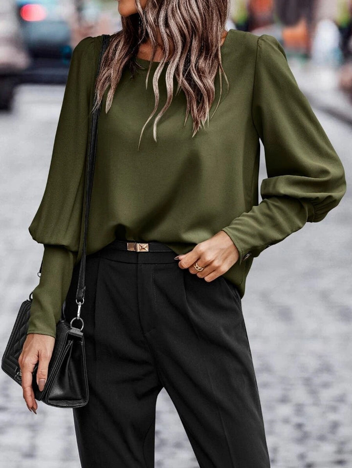 Adrianna | Blouse sophistiquée à manches longues