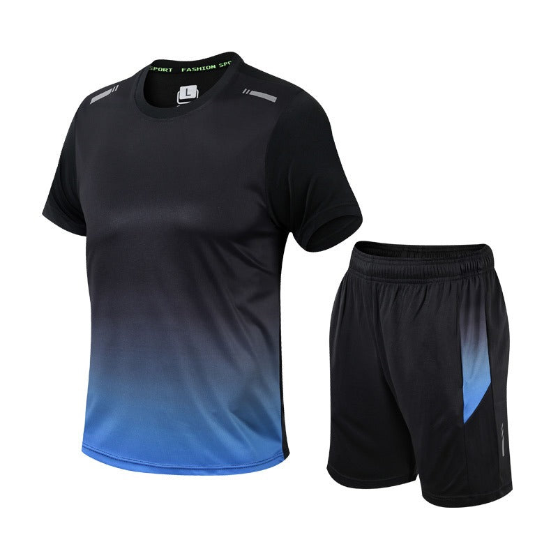 Ensemble de sport pour hommes | Survêtement actif à séchage rapide pour sports et entraînements