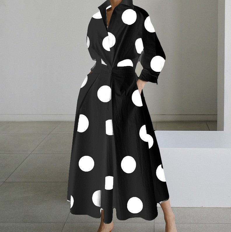 Elegant Long Women's Dress - Timeless Summer Style for Effortless Chic and Versatile Looks