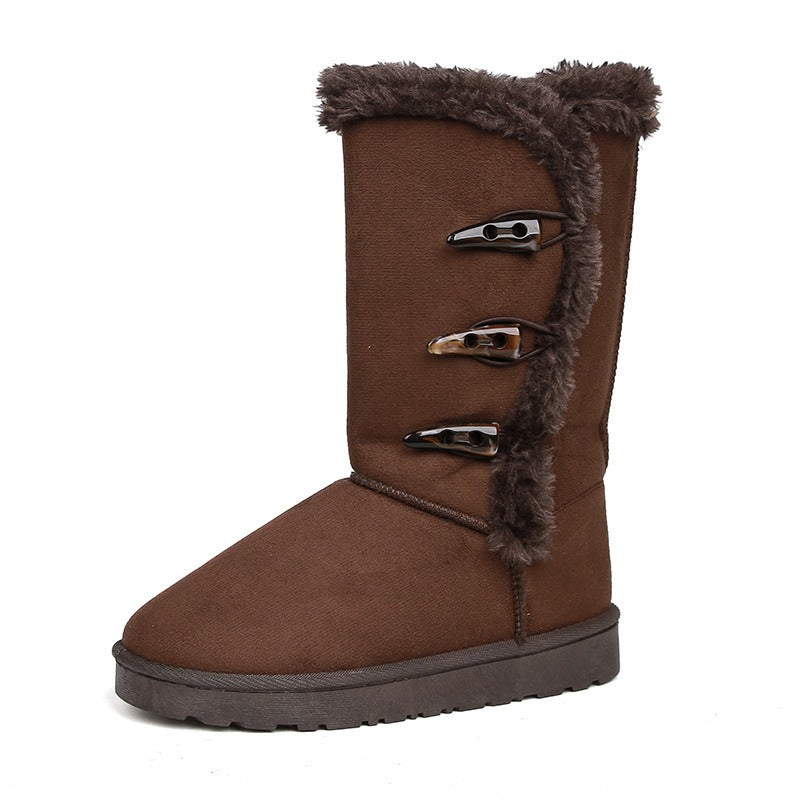 Mona | Bottes de neige à semelle épaisse et chaudes pour femmes pour un style hivernal sans effort