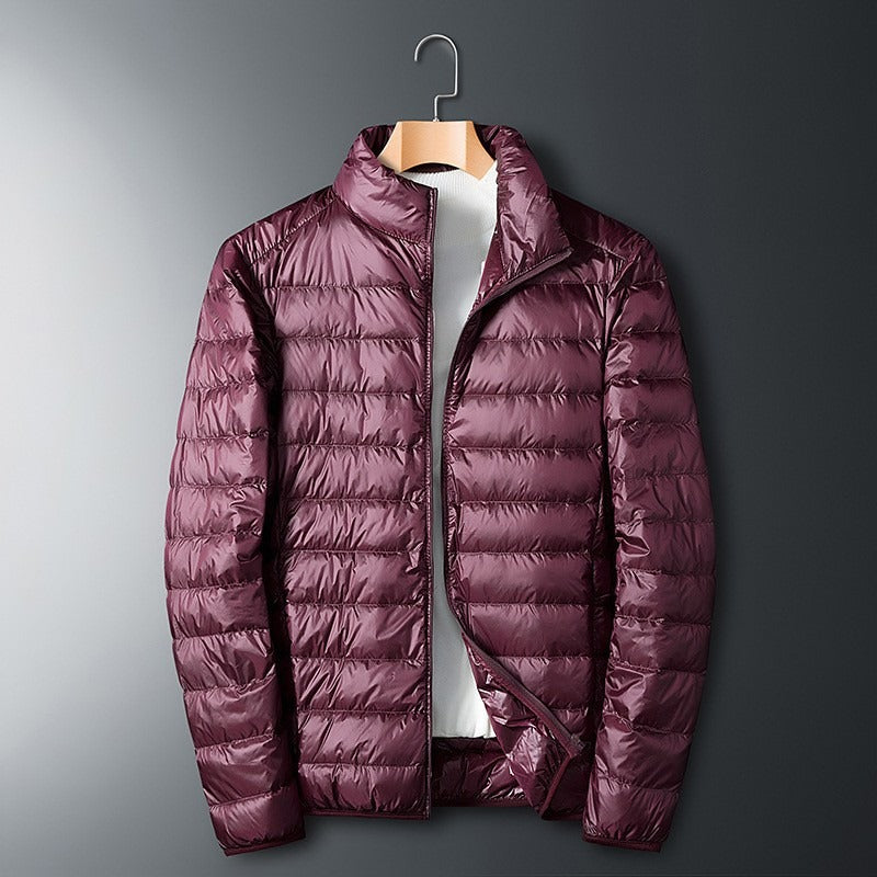 Leo | Men's Zipper Down Jacket
