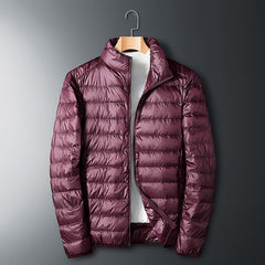 Leo | Men's Zipper Down Jacket