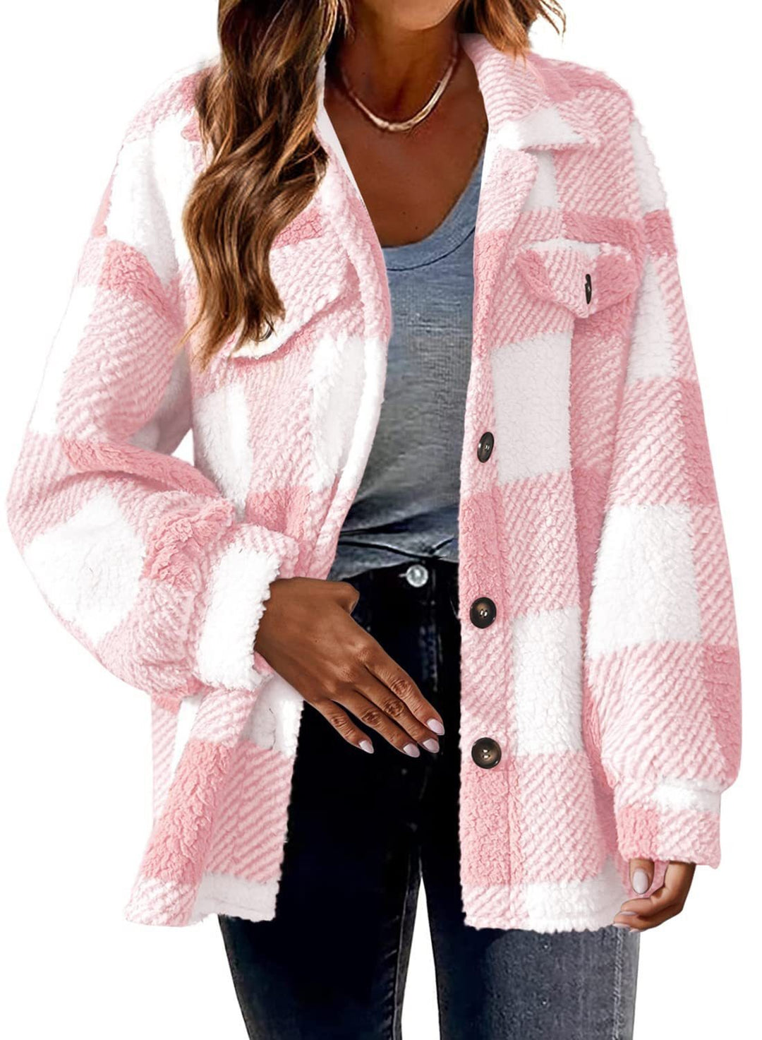Millie | Stylish shirt jacket with a loose fit