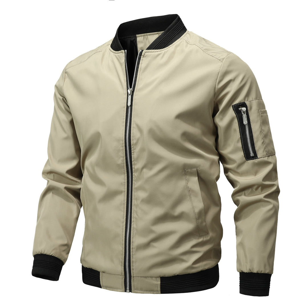 Veste pour homme | Blouson aviateur léger avec fermeture éclair et poches