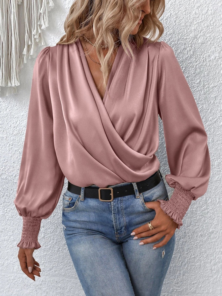 Adrianna | Blouse sophistiquée à manches longues