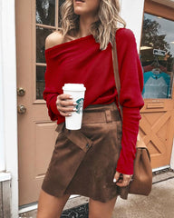 Lidia | Off-the-shoulder Women's sweater