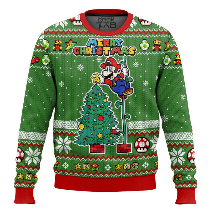 Blouse unisexe de Noël à manches longues avec imprimé, confortable et chaude