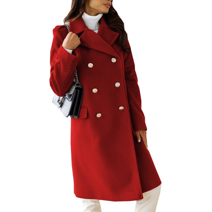 Gabriela | Manteau croisé avec grands boutons