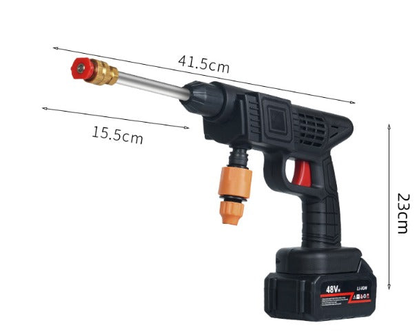 Pistolet pulvérisateur haute pression sans fil et portable