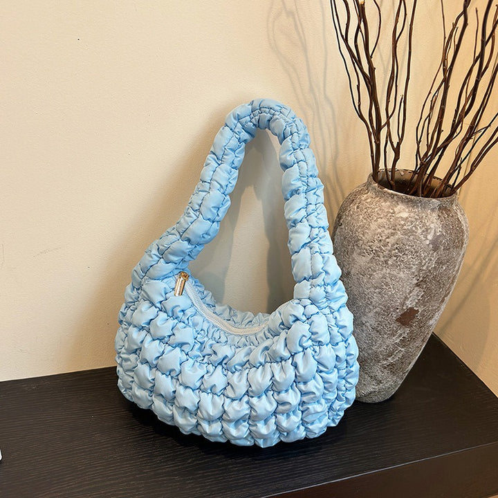 Sac bandoulière polyvalent pour femmes rangement léger en nylon