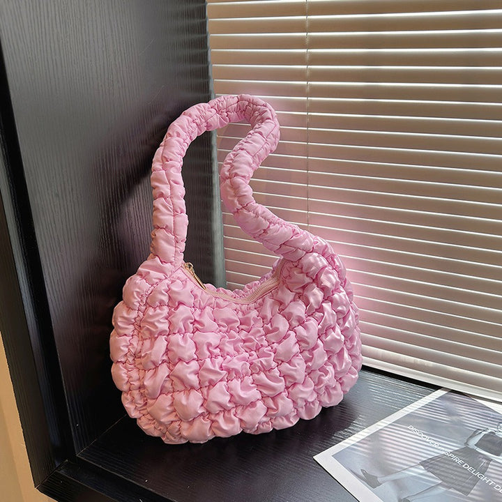 Sac bandoulière polyvalent pour femmes rangement léger en nylon