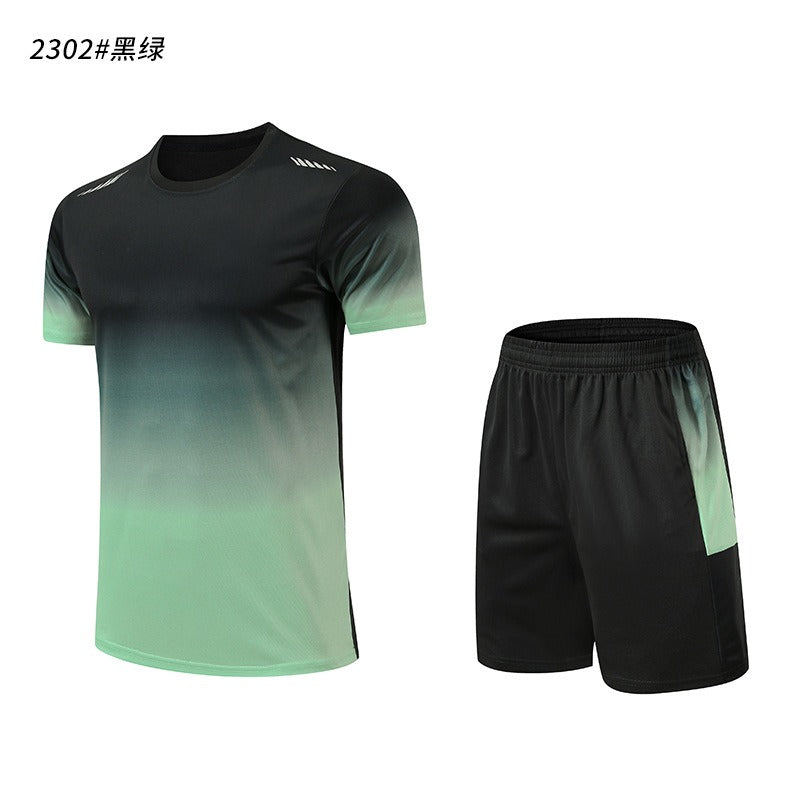 Ensemble de sport pour hommes | Survêtement actif à séchage rapide pour sports et entraînements