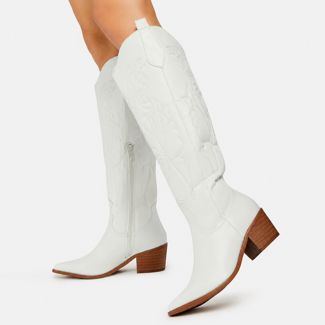 Bottes de cow-boy montantes pour femmes | Classique