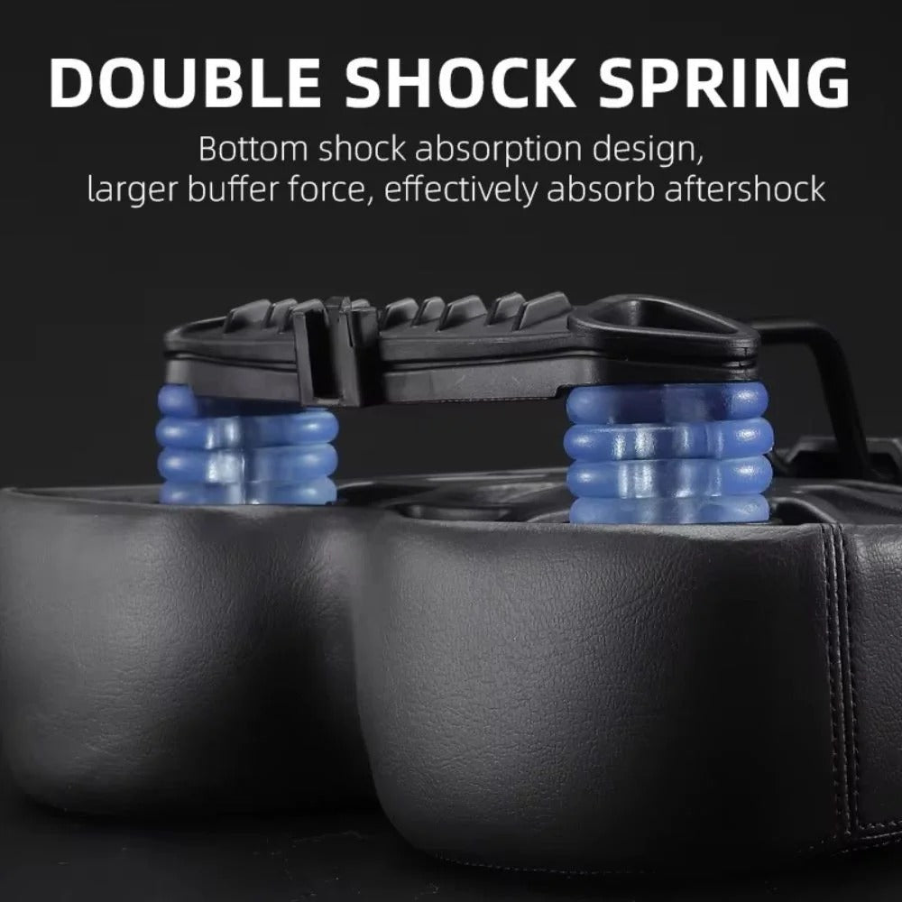 Wide Comfort Bike Seat with Extra-Wide Support and Shock Absorption – Ergonomic Bicycle Saddle for Maximum Comfort 7