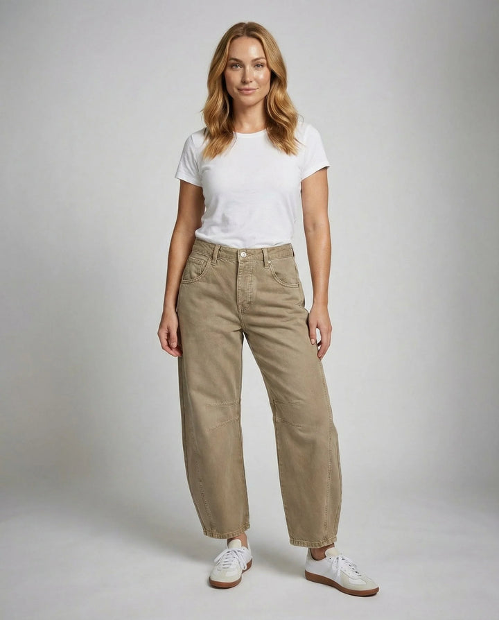 Wide Leg Jeans for Women Casual Low Waist Relaxed Fit 0